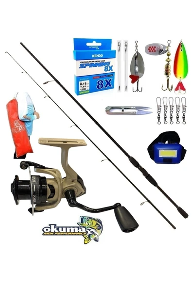 PTTAVM: Okuma Outrax 4000 244cm 15-40gr Okuma Wave Power Turna