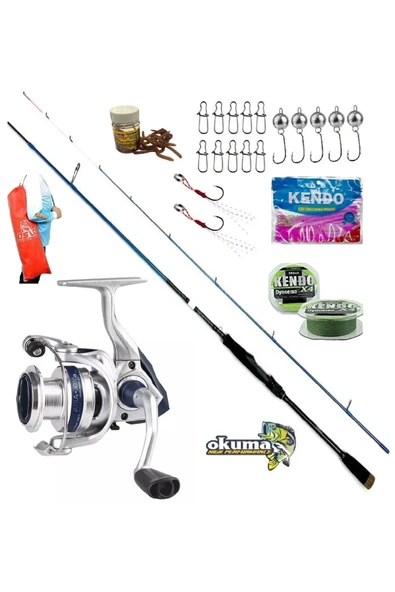 Okuma Aria 1000 2.13mt 0,5-7gr Rock Game Lrf Olta Takımı Seti ürün görseli 1