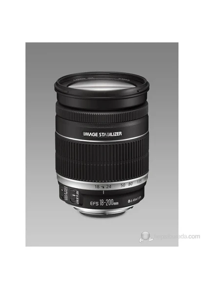Canon EF-S 18-200mm f/3.5-5.6 IS Objektif ürün görseli 1