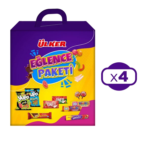 Ülker Eğlence Paketi 298,5 Gr x 4 Adet ürün görseli 1