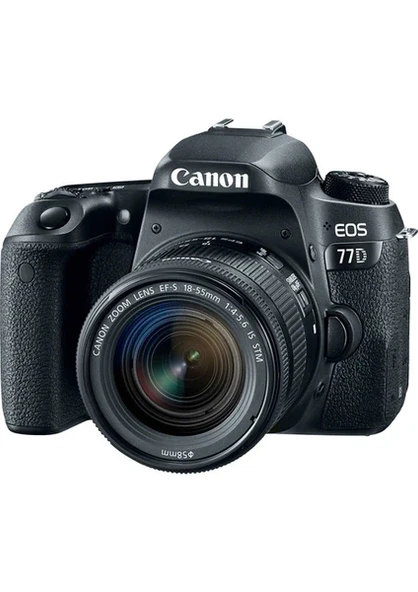 Canon Eos 77D 18-55MM Is Stm Fotoğraf Makinesi ürün görseli 1