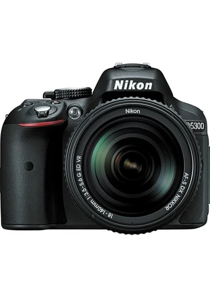 Nikon D5300 + 18-140MM F3.5-5.6G VR KIT 24,2MP 3" LCD Dijital SLR Fotoğraf Makinesi ürün görseli 1