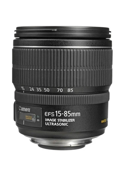 Canon EF-S 15-85MM F3.5-5.6 IS USM Geniş Açı Zoom Lens Canon Uyumluluğu ile ürün görseli 1