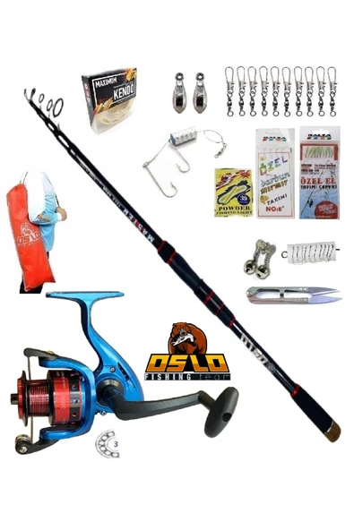 3000 270cm 14-42gr Master Tele Kıyı Spin Olta Takımı Seti ürün görseli 1