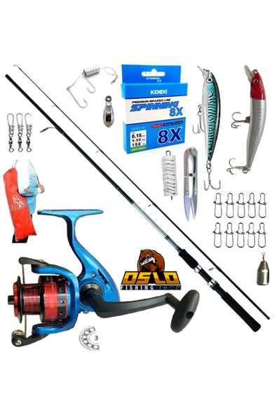 3000 240cm 20-40gr Daiwa Sweepfire Rapala Maket Balık Spin Olta Takımı Seti ürün görseli 1