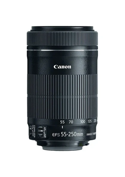Canon EF-S 55-250mm F4-5.6 IS STM Objektif ürün görseli 1