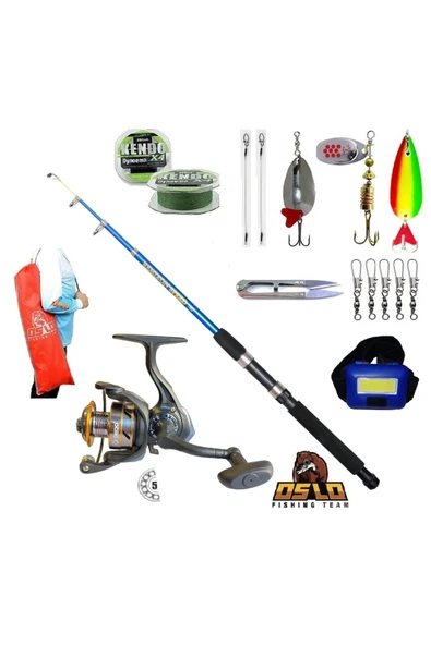 Dado 1000 Dolphin 210cm 50-150gr Turna Lrf & Spin Olta Takımı Seti ürün görseli 1