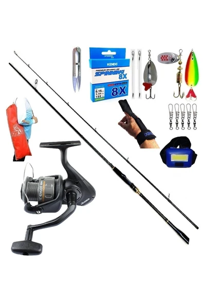 Okuma Revenger Rv-40 244cm 6-32gr Zen Pro Turna Spin Olta Takımı Seti ürün görseli 1