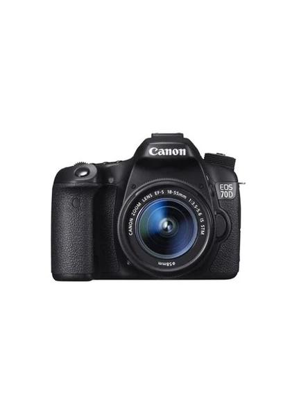 Canon Eos 70D 18-55mm Is Stm Kit Dslr Fotoğraf Makinesi (İthalatçı Garantili) ürün görseli 1