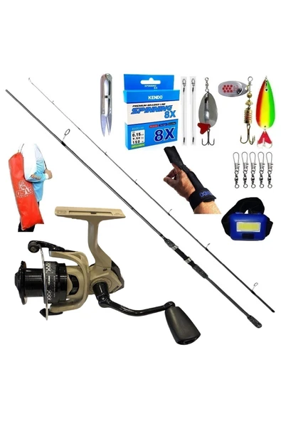Okuma Wave Up 270cm 10-40gr Okuma Outrax 3000 Turna Spin Olta Takımı Seti ürün görseli 1
