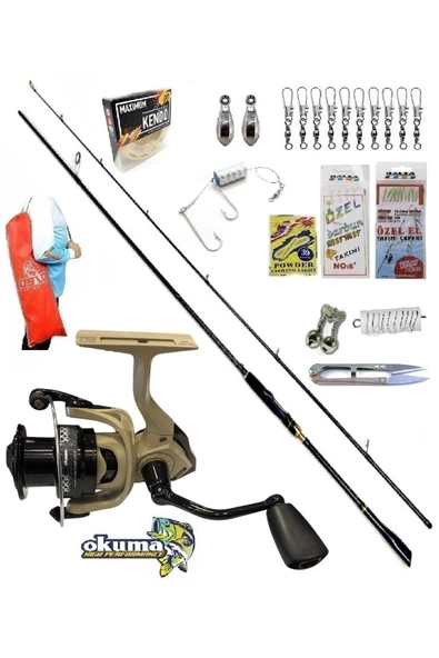 Okuma Outrax 4000 274cm 8-42gr Zen Pro Kıyı Spin Olta Takımı Seti ürün görseli 1