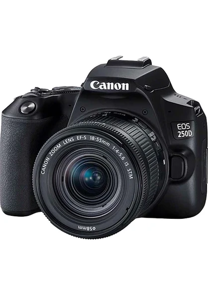 Canon Eos 250D 18-55mm IS STM Lens ürün görseli 1