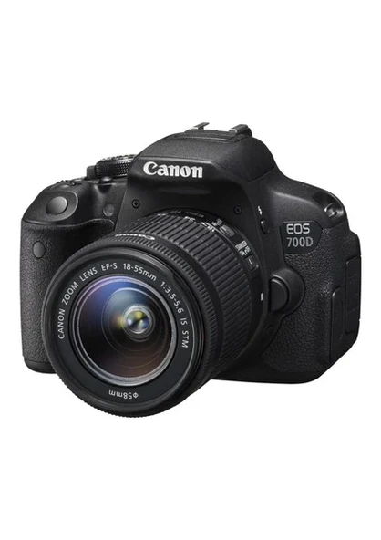 Canon Eos 700D 18-55mm IS STM DSLR Fotoğraf Makinesi ürün görseli 1