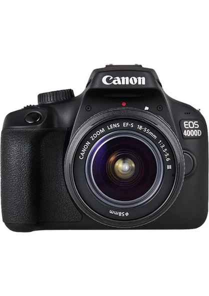 Canon Eos 4000D + 18-55 mm Dc Dijital Fotoğraf Makinesi ürün görseli 1