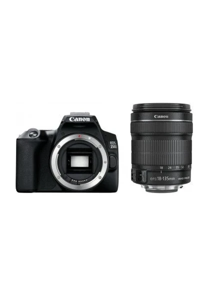 Canon Eos 250D 18-135mm IS STM Lens  ( 2 Yıl Ithalatcı Garantili ) ürün görseli 1