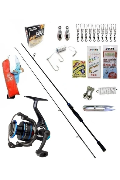 Quick Fun-Tech 3 MK1 4000 FD Oslo Legend 270cm 7-40gr Kıyı Spin Olta Takımı Seti ürün görseli 1