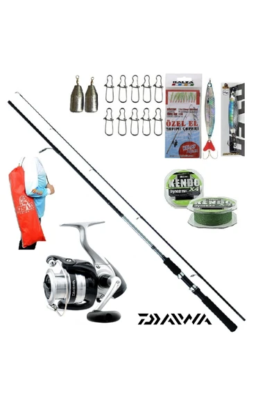 Sweepfire 240cm 20-40gr Daiwa Strikeforce 2500-B Spin Olta Takımı Seti ürün görseli 1