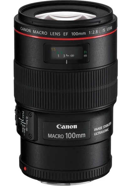 Canon Ef 100Mm F/2.8L Is Usm Lens / İthalatçı Garantili ürün görseli 1