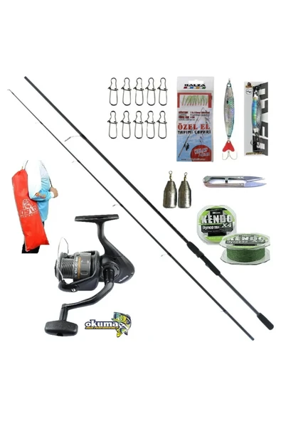 Revenger Rv-40 Remixon Double Black 210cm 20-40gr Spin Olta Takımı Seti ürün görseli 1