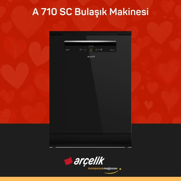 ARÇELİK A 710 SC Prestige Serisi Solo Bulaşık Makinesi ürün görseli 1