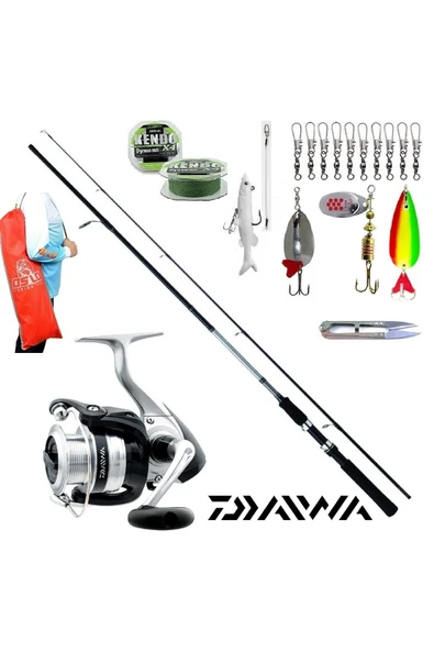 Sweepfire 240cm 20-40gr Daiwa Strikeforce 4000-B Turna Spin Olta Takımı Seti ürün görseli 1