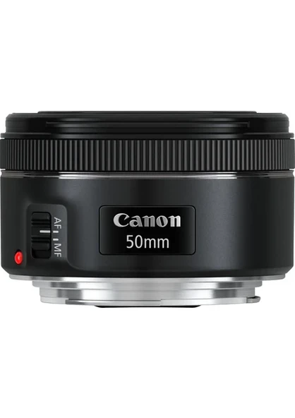 Canon Ef 50 mm F/1,8 STM Siyah Telefoto Lens 160 gr Ağırlıkta Yüksek Çözünürlük ürün görseli 1