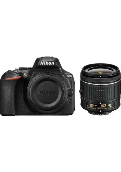 Nikon D5600 18-55 VR AF-P DSLR Fotoğraf Makinesi ürün görseli 1