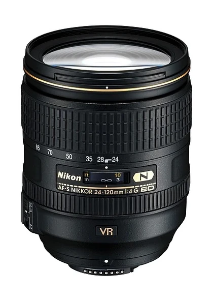 Nikon Af-S 24-120Mm F/4G Ed Vr Lens İthalatçı Garantili ürün görseli 1