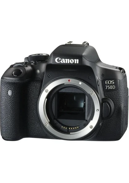 Canon Eos 750D Body Dslr Fotoğraf Makinesi (İthalatçı Garantili) ürün görseli 1