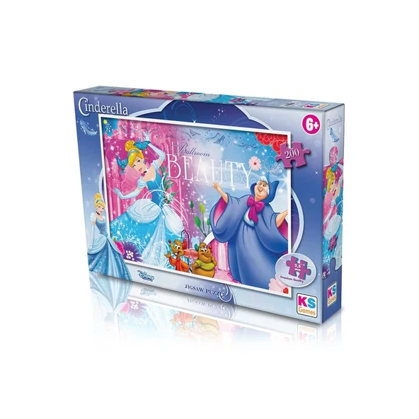 Cinderella Çocuk Puzzle 200 Parça ürün görseli 1
