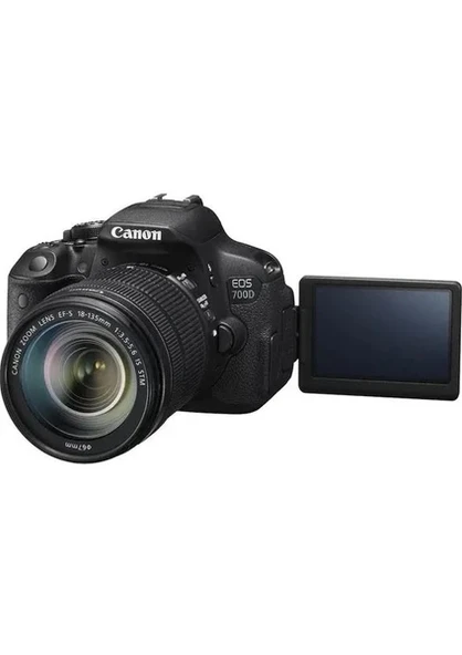 Canon 700D 18-135mm Stm Lens D-SLR Fotoğraf Makinesi ürün görseli 1