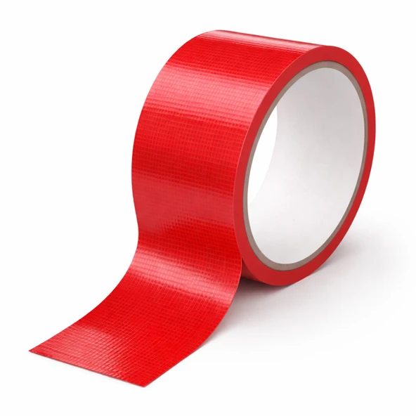 Kırmızı Tamir Bandı 48mm x10mt Suya Dayanıklı Güçlü Yapışkan Bant İzolasyon Tamirat Bandı ürün görseli 1