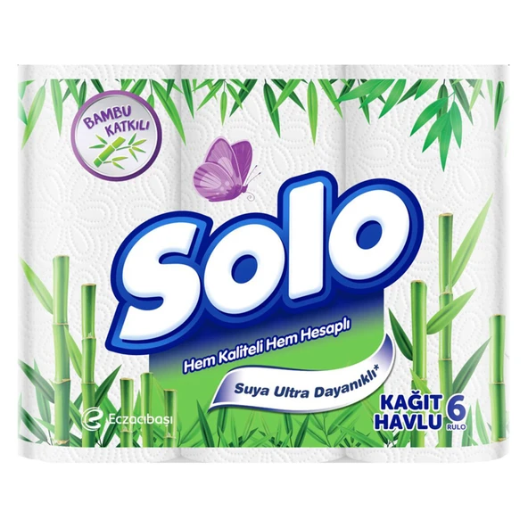 Solo Bambu Katkılı Havlu 6'lı ürün görseli 1
