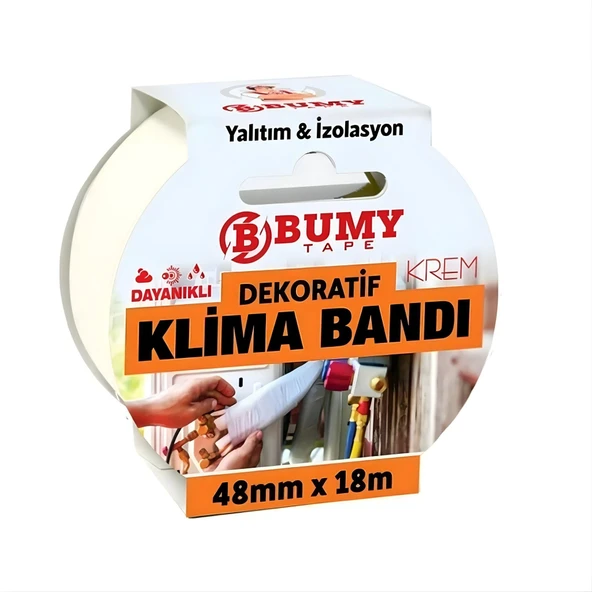 BUMY DEKORATIF KLIMA BANDI 48MMX18M ürün görseli 1