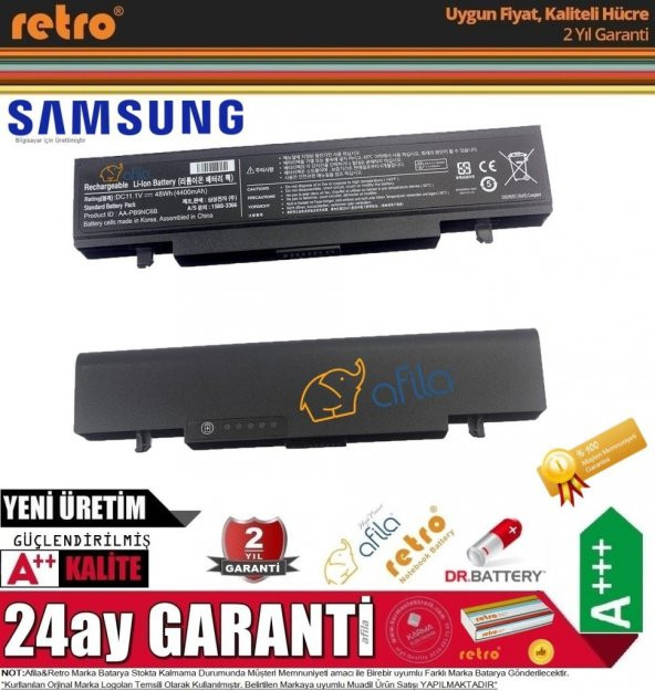 Samsung NP-E257 NP-E271 NP-E272 Notebook Bataryası - Laptop Pili - Resim 3