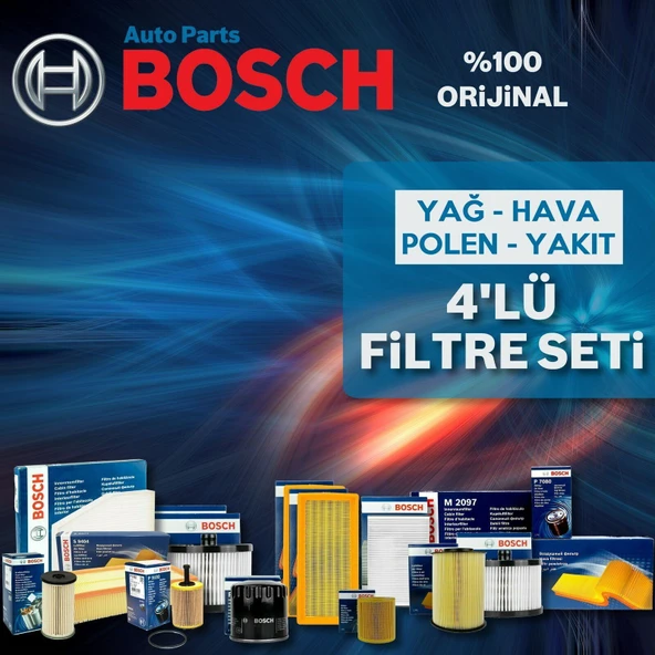 Bosch Dacia Logan 1.5 Dizel Filtre Bakım Seti 2013-2024 4NP ürün görseli 1