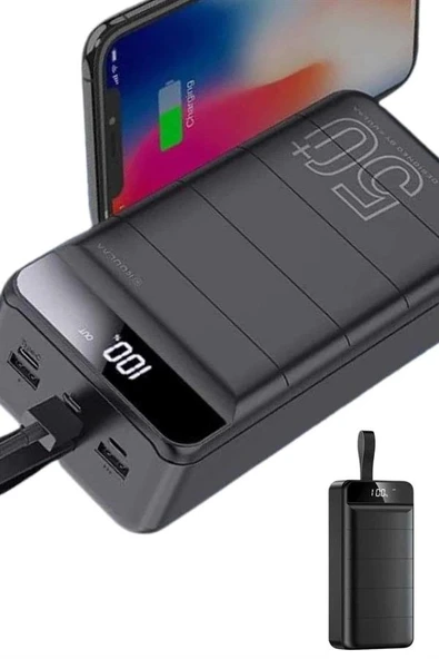 Hızlı Taşınabilir 50.000 Mah Powerbank Led Ekran Android Ve İos Uyumlu ürün görseli 1