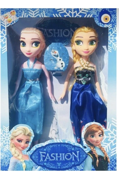 OYUNCAKCIM Frozen Ve Anna Et Bebek Ikili 23 Cm Frozen Karlar Ülkesi ürün görseli 1