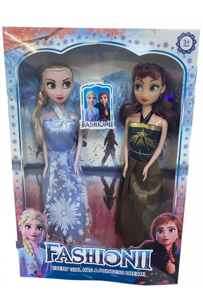 Frozen Eğitici Erkek Çocuk Oyuncak Müzikli Bebek Ikili Elsa Ve Anna Kız Çocuk Oyuncak ürün görseli 1