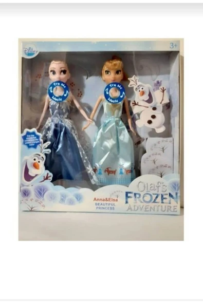 Frozen Elsa Ve Anna Sarki Söyleyen Muzikli Set ürün görseli 1