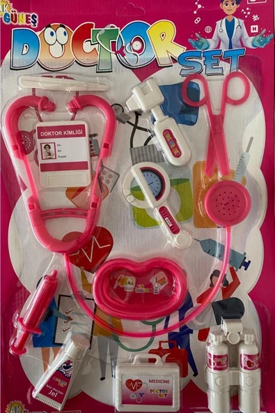 oyuncaksepeti Oyuncak Doktor Seti Pembe ürün görseli 1