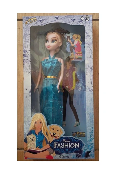 CAN Kutulu 28 Cm Elsa Bebek. ürün görseli 1