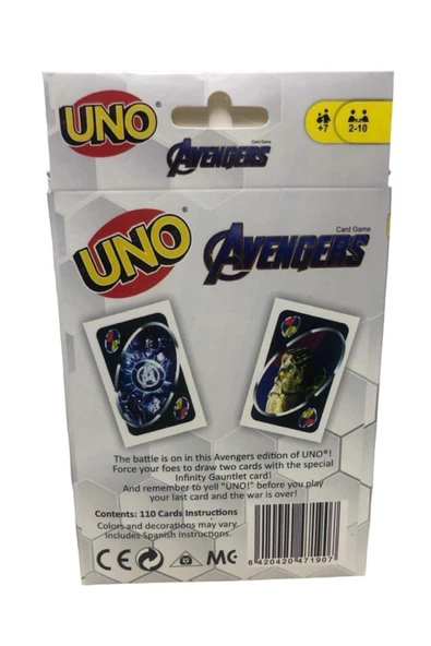 TURKAFONE Avengers Uno Yerli - Resim 2