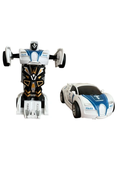 transformers Polis Arabası Dönüşebilen Robot Olan Araba ürün görseli 1