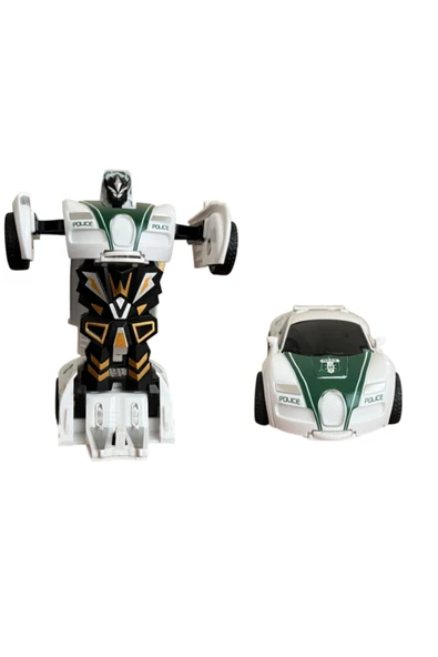 transformers Polis Arabası Dönüşebilen Robot Olan Araba ürün görseli 1