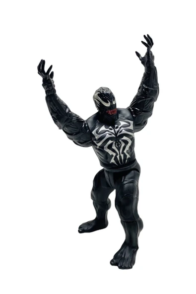 TURKAFONE Venom Oyuncak Figür Mavi Işıklı 18 Cm Karakter ürün görseli 1