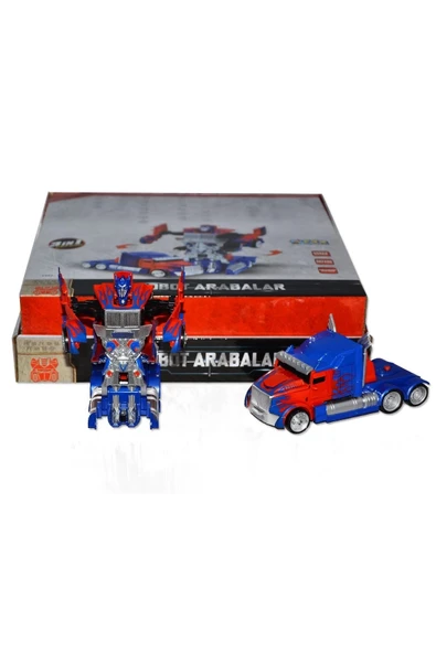 CAN OYUNCAK Robot Olan Optimus Prime Çek Bırak ürün görseli 1