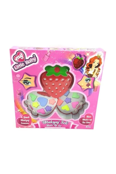 Toystop Çilek Kutulu Ikili Makyaj Seti ürün görseli 1