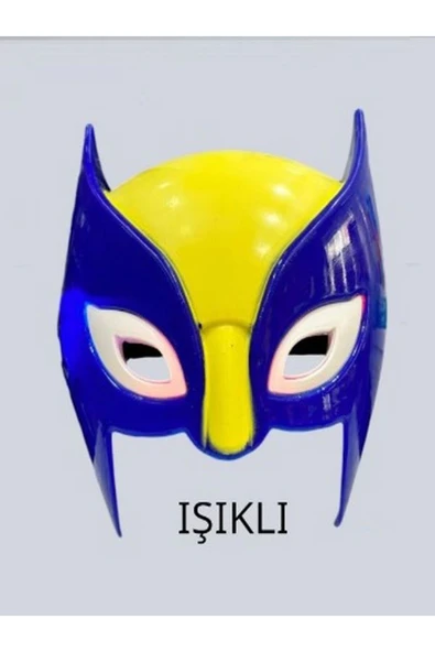 TURKAFONE Wolverine Logan Xman Işıklı Maske Model Set ürün görseli 1