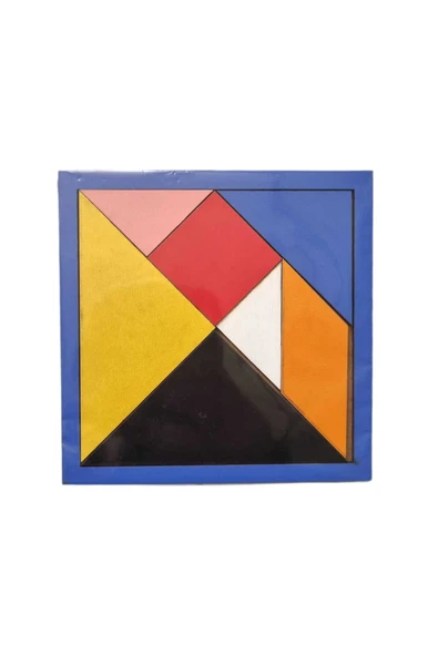Okçu Ahşap Tangram Oyuncak 1 Adet - Resim 4